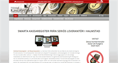 Desktop Screenshot of kassaregister.se