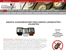 Tablet Screenshot of kassaregister.se